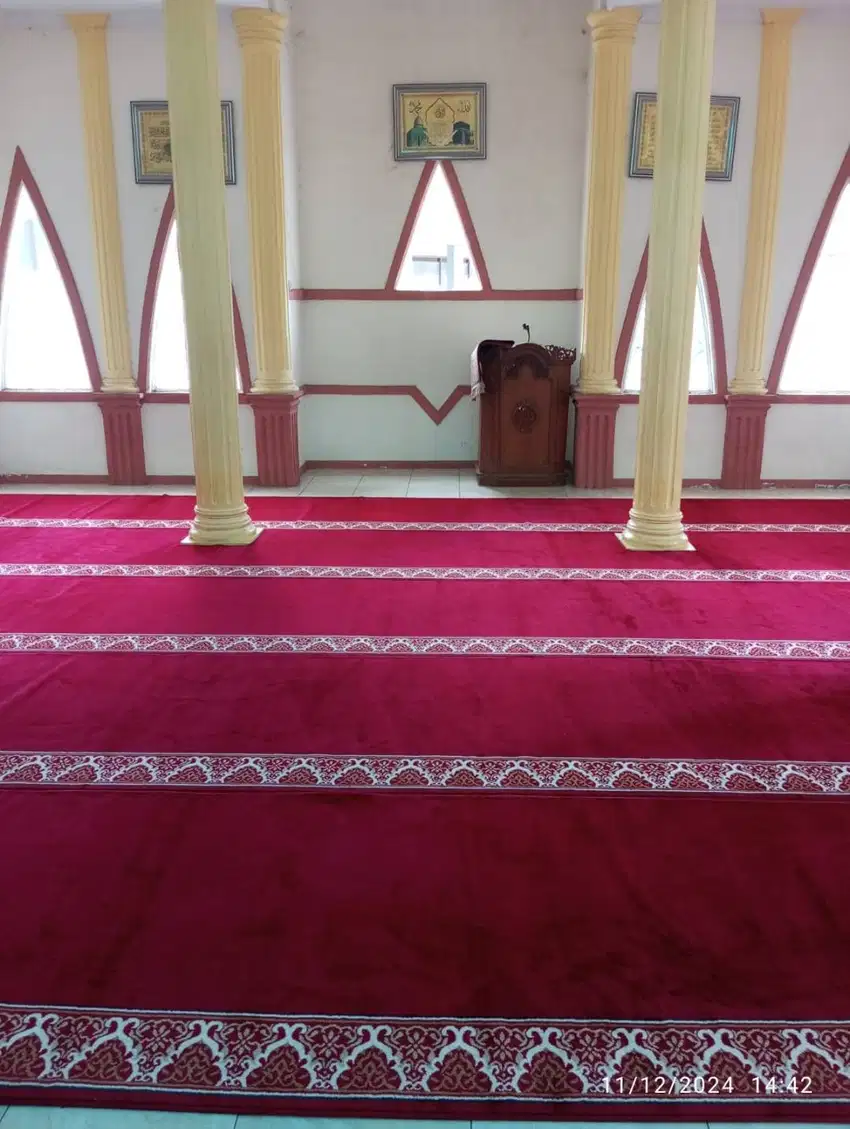 Jual Karpet Masjid Tebal Lembut Kualitas Premium Harga Ekonomis