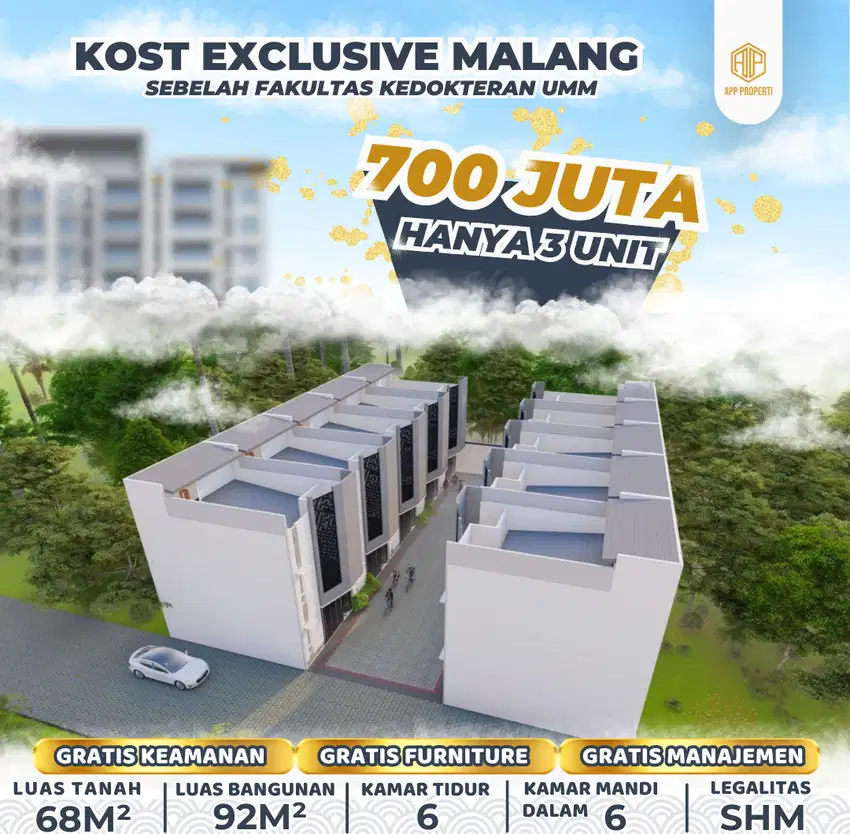 KOST MURAH MALANG SAMPING FAKULTAS KEDOKTERAN UMM