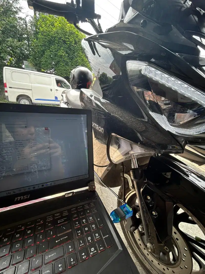 remap motor listrik polytron Fox R S bekasi