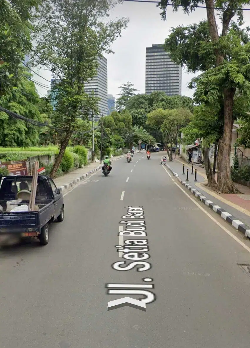 Tanah Lokasi Terbaik di Setiabudi Jalan Lebar Cocok untuk Cafe