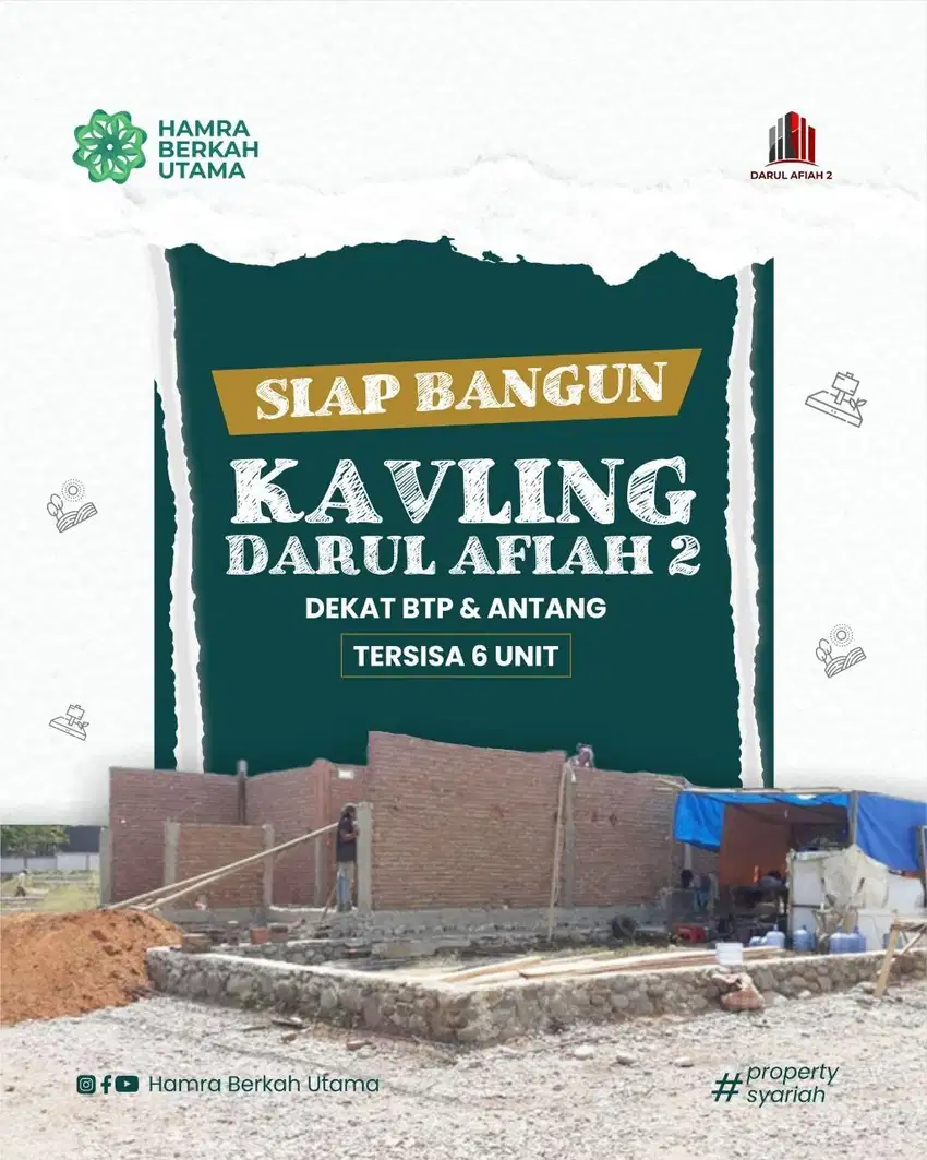 Tanah kavling syariah tampa ribah di dekat Gowa dan maros