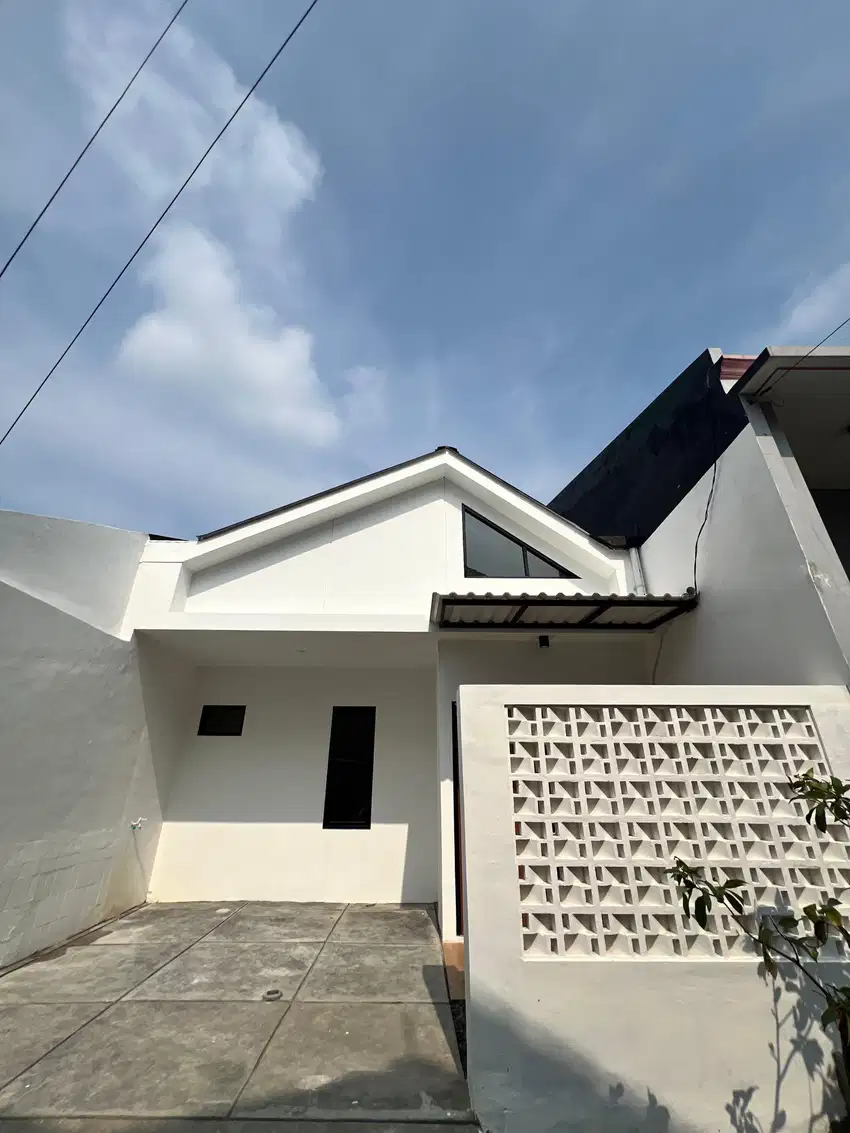 Rumah Cluster Siap Huni 1 Lantai Minimalis Modern Dekat Sumarecon Mall