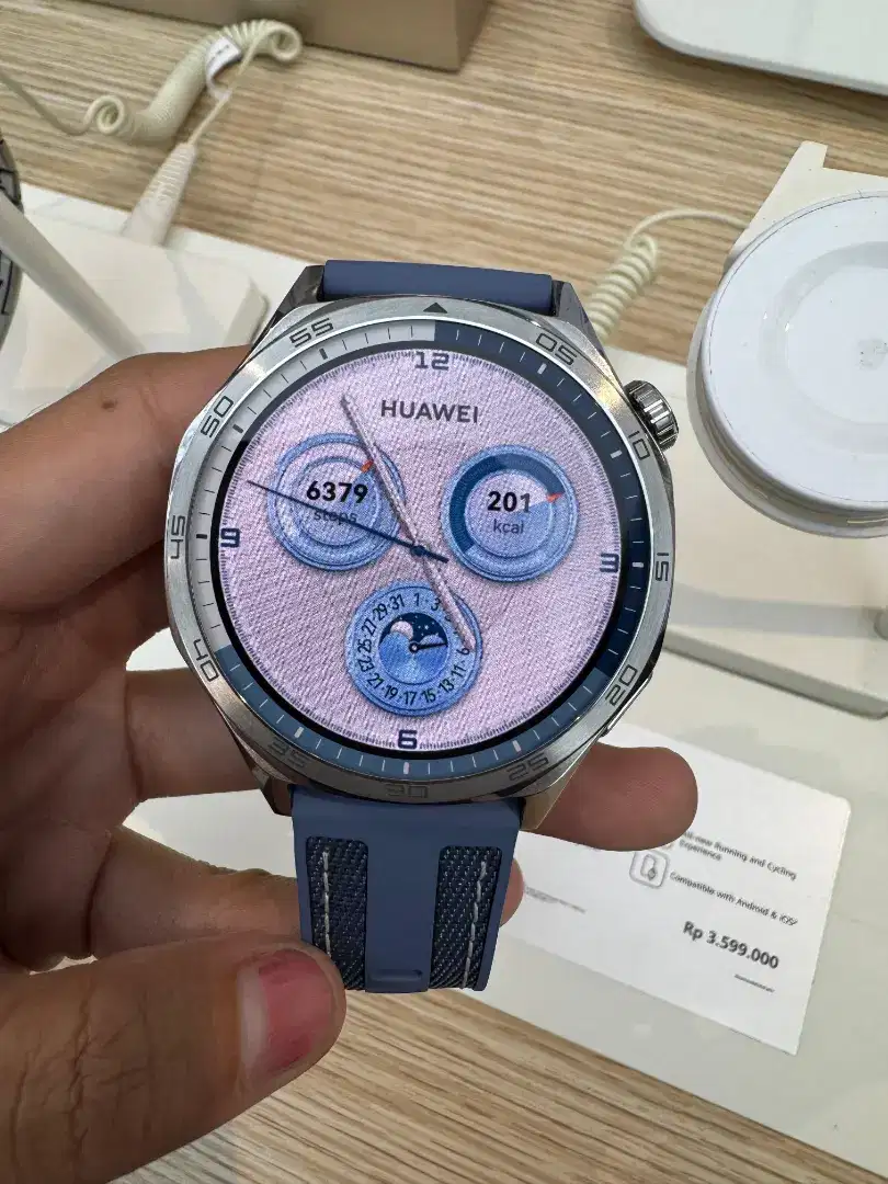 HUAWEI SMARTWATCH GT 5 GARANSI RESMI BISA COD KERUMAH