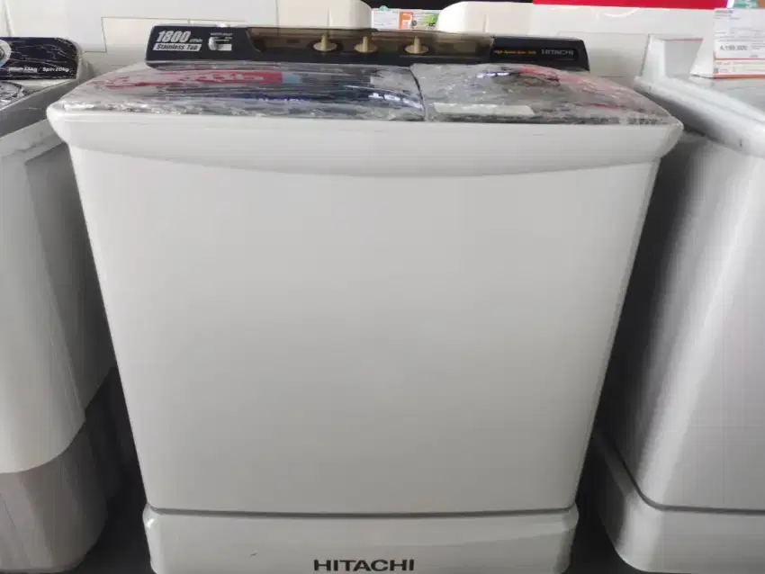 KREDIT MESIN CUCI HITACHI PS1200LSJB DENGAN BUNGA 0% FREE 1-2X CICILAN