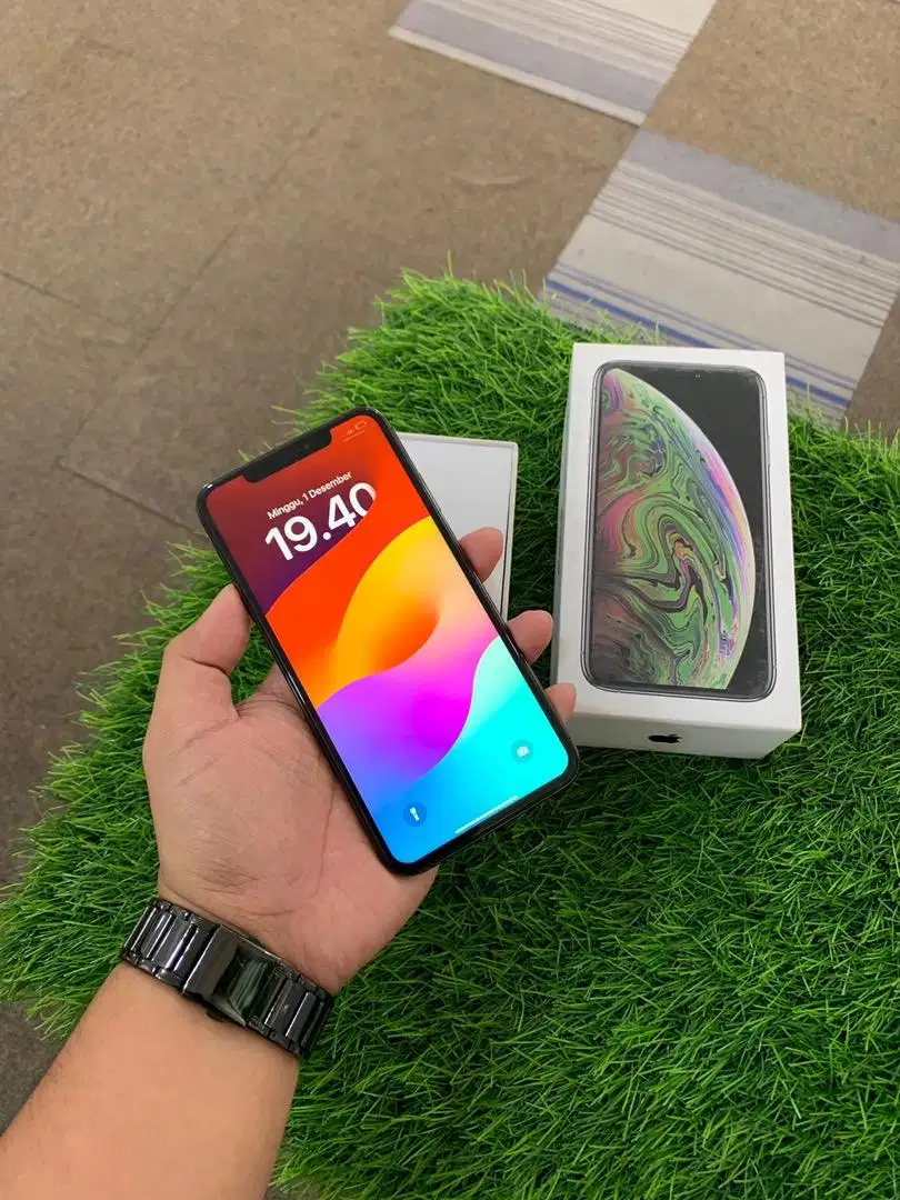 iPhone XS Max 256Gb All Provider Fullset Aman Mulus Bergaransi