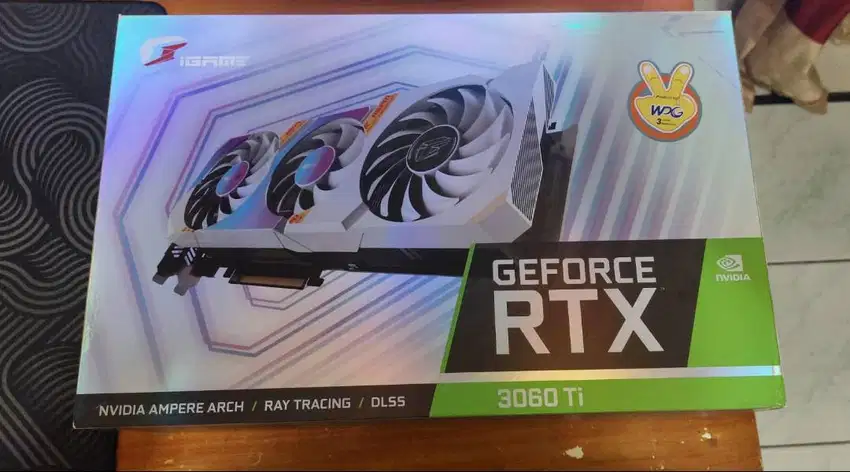 VGA Colorful Igame Triple Fan RTX 3060TI 8GB