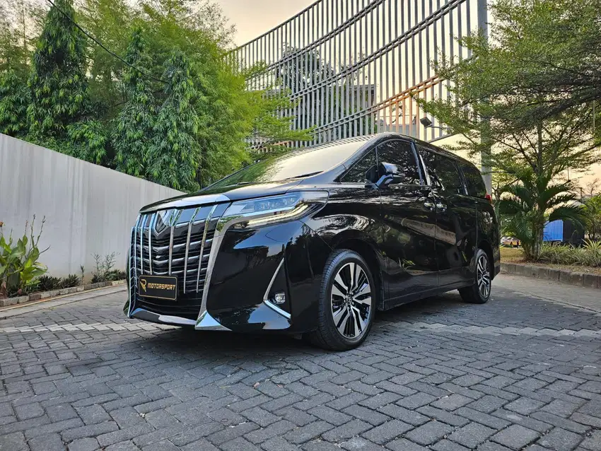 (TDP: 0 Rupiah) Toyota Alphard G ATPM 2022 low km record