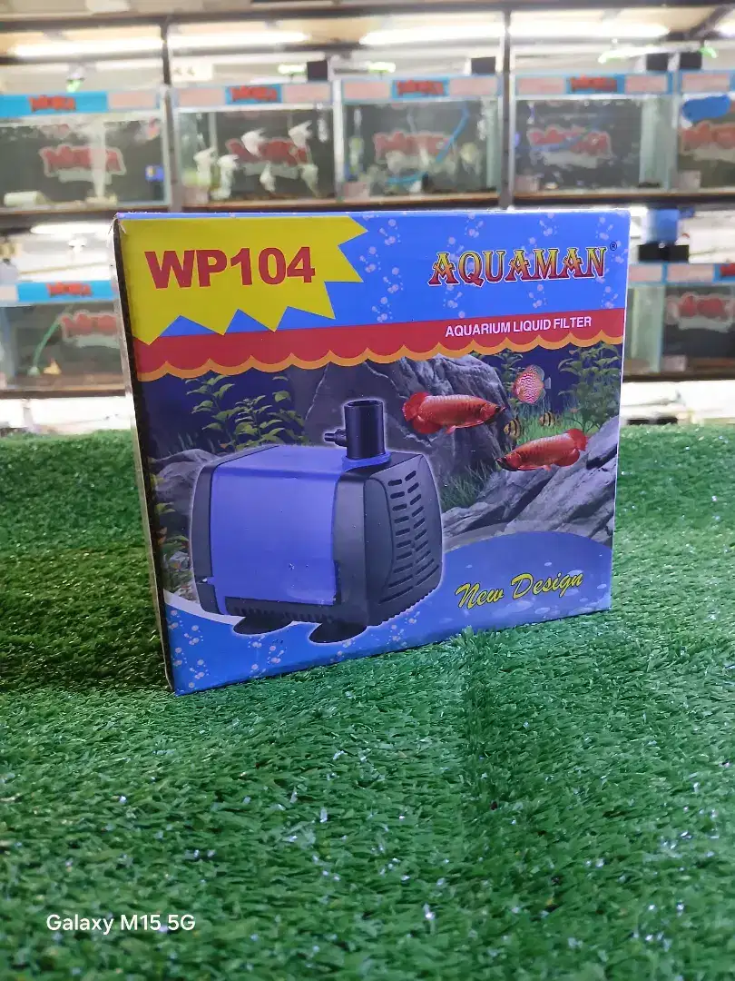 AQUAMAN WP104 Pompa Kolam Pompa Aquarium Celup Submersible Water Pump