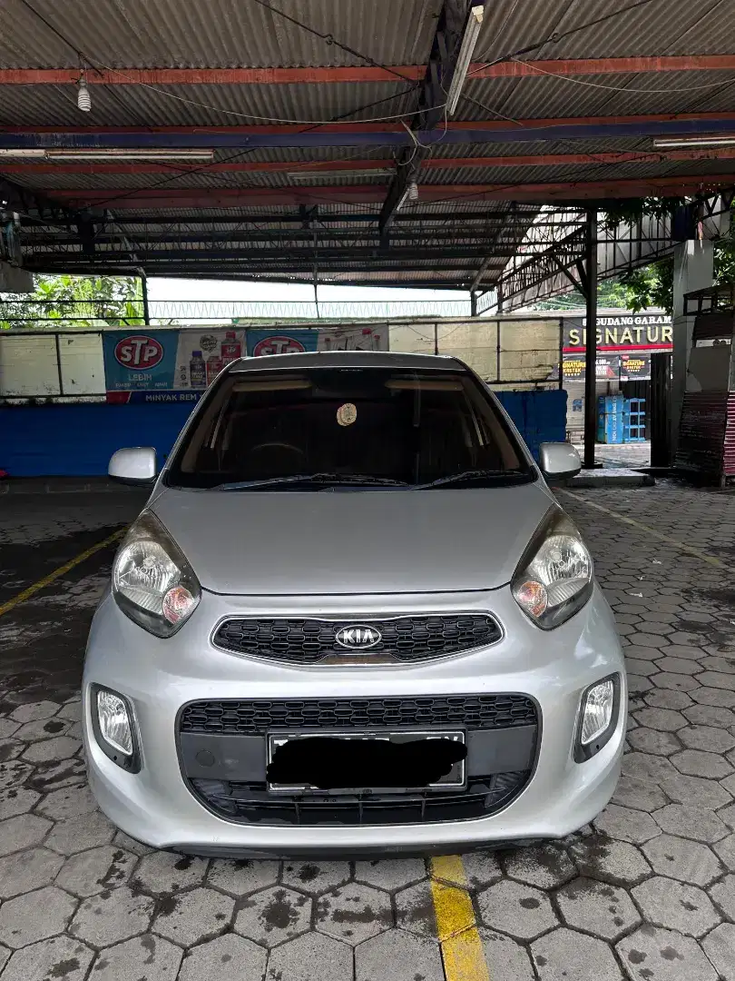 KIA Picanto AT 2015 Abu-abu Metalik