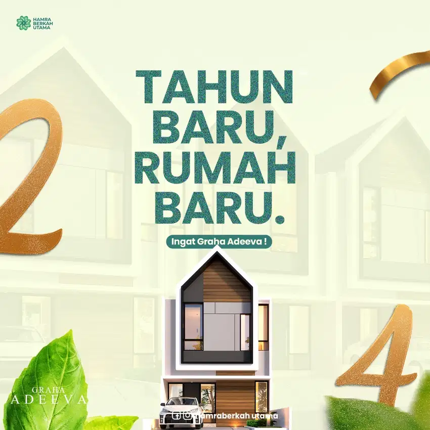 Rumah 2 lantai dengan harga 1 Lantai