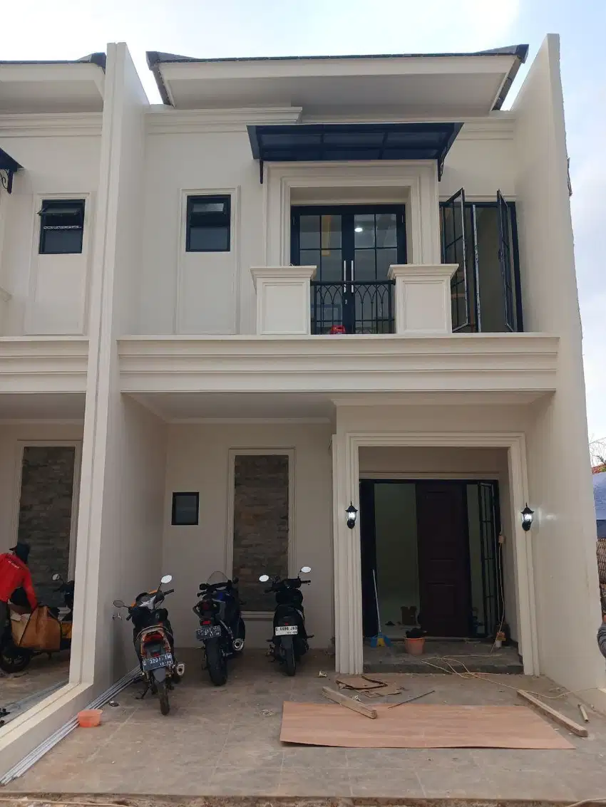 Rumah 2 LT Nempel Grand Depok City 11 Menit Stasiun Depok Free Biaya