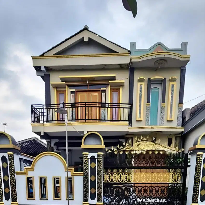 Rumah murah modern classic 2 Lt siap huni Sragen