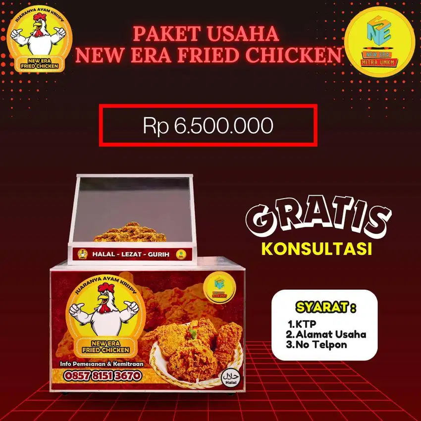 HARGA DESEMBER_PAKET USAHA NEW ERA FRIED CHICKEN