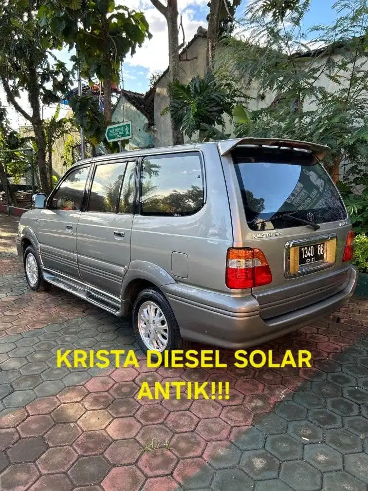 Kijang Innova Krista Diesel solar 2003 antik manual bandung non LGX