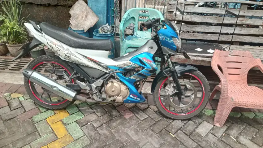 Satria FU 2012 istimewa standar pabrik