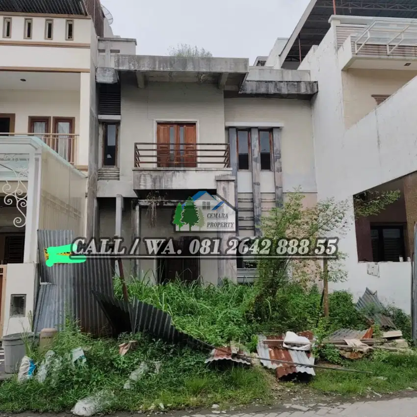 DIJUAL VILLA KOMP CEMARA ASRI JLN AZALEA