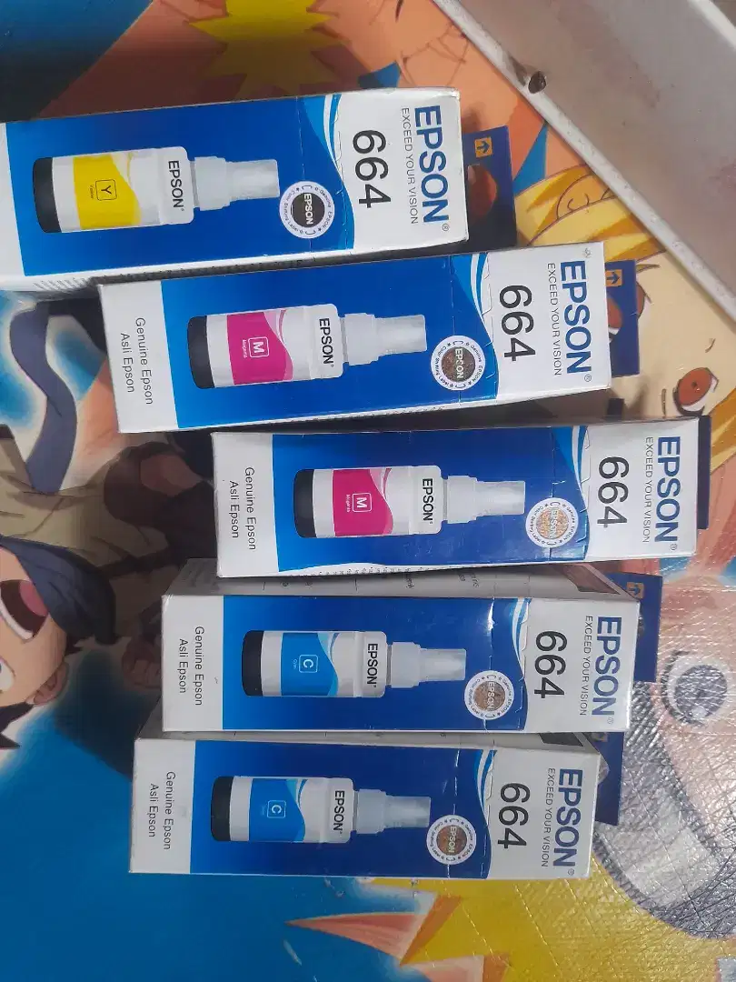 TINTA EPSON 664 KW 5PCS 100rb