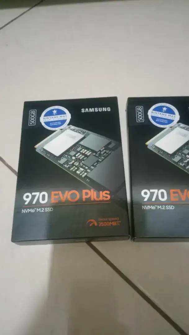 SSD SAMSUNG NVME M.2 970 EVO Plus 500gb