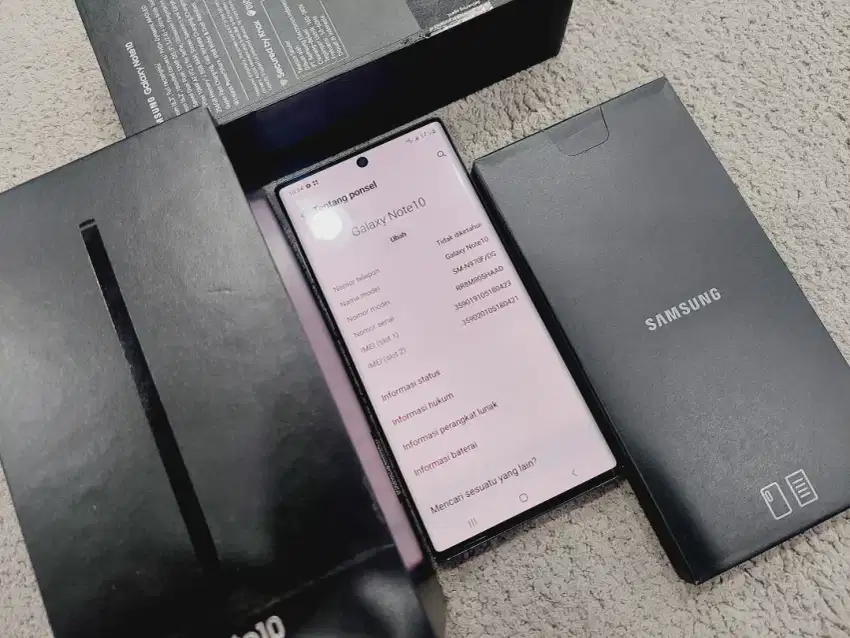 Samsung Note 10 Ram 8/256gb