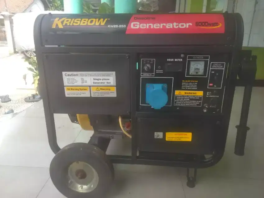 Genset Krisbow 8000 Watt Normal Nego Bisa COD