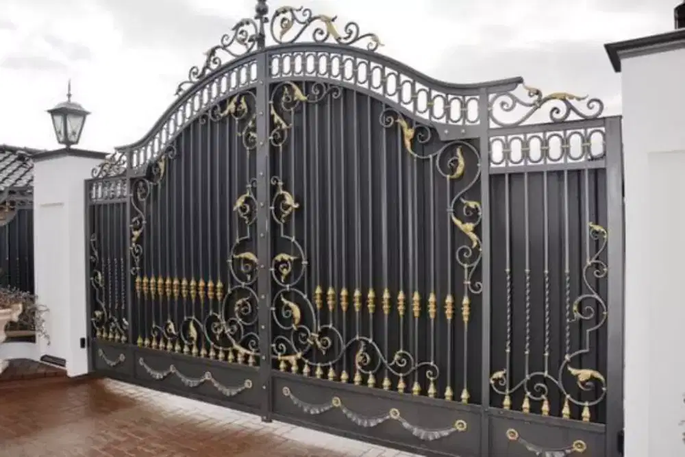 Pintu gerbang minimalis