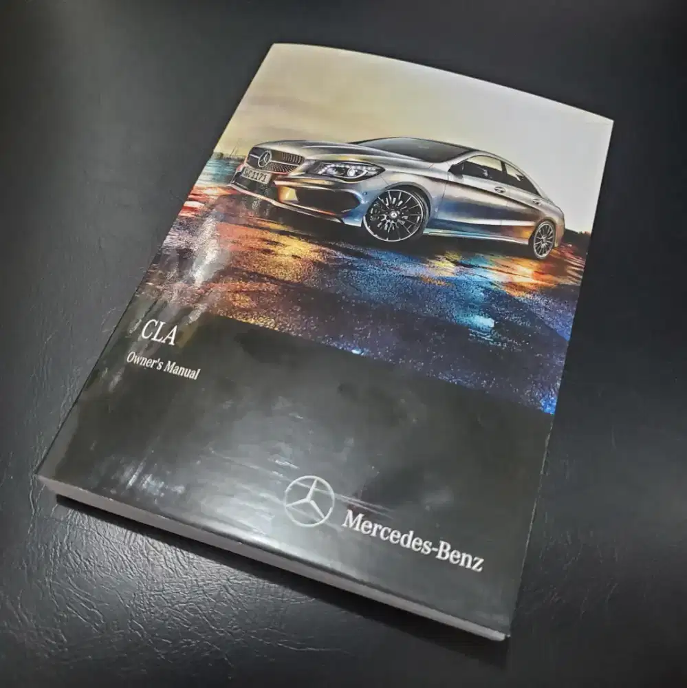 Book Manual Repro Ori Mercedes Benz CLA W117 Tahun 2014/2017