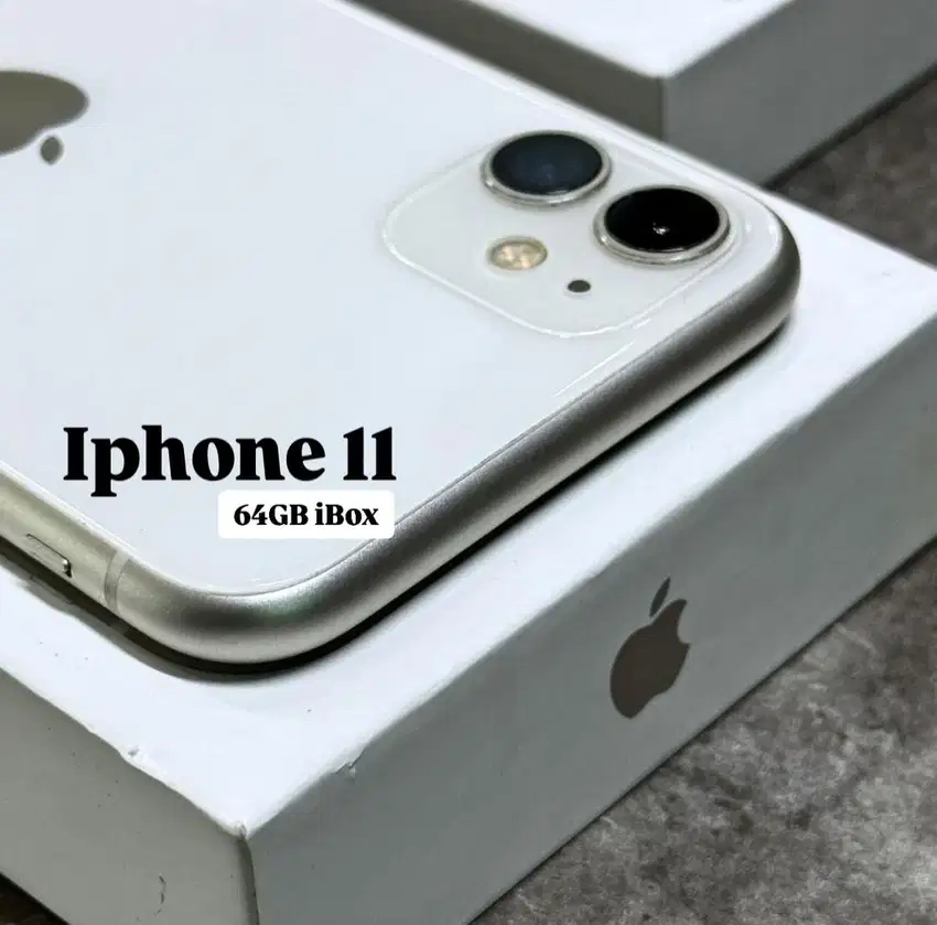 Iphone 11 white 65GB fullset iBox BH84%