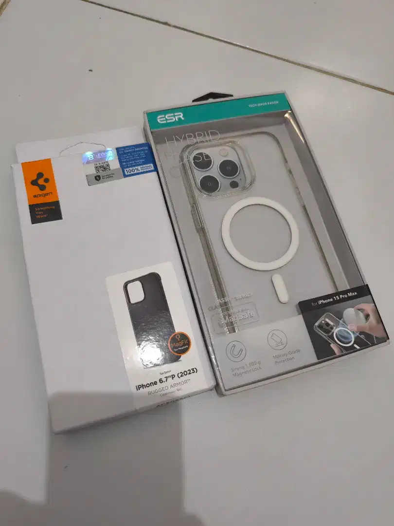 Case spigen ruged armor dan esr original iphone 15 pro max