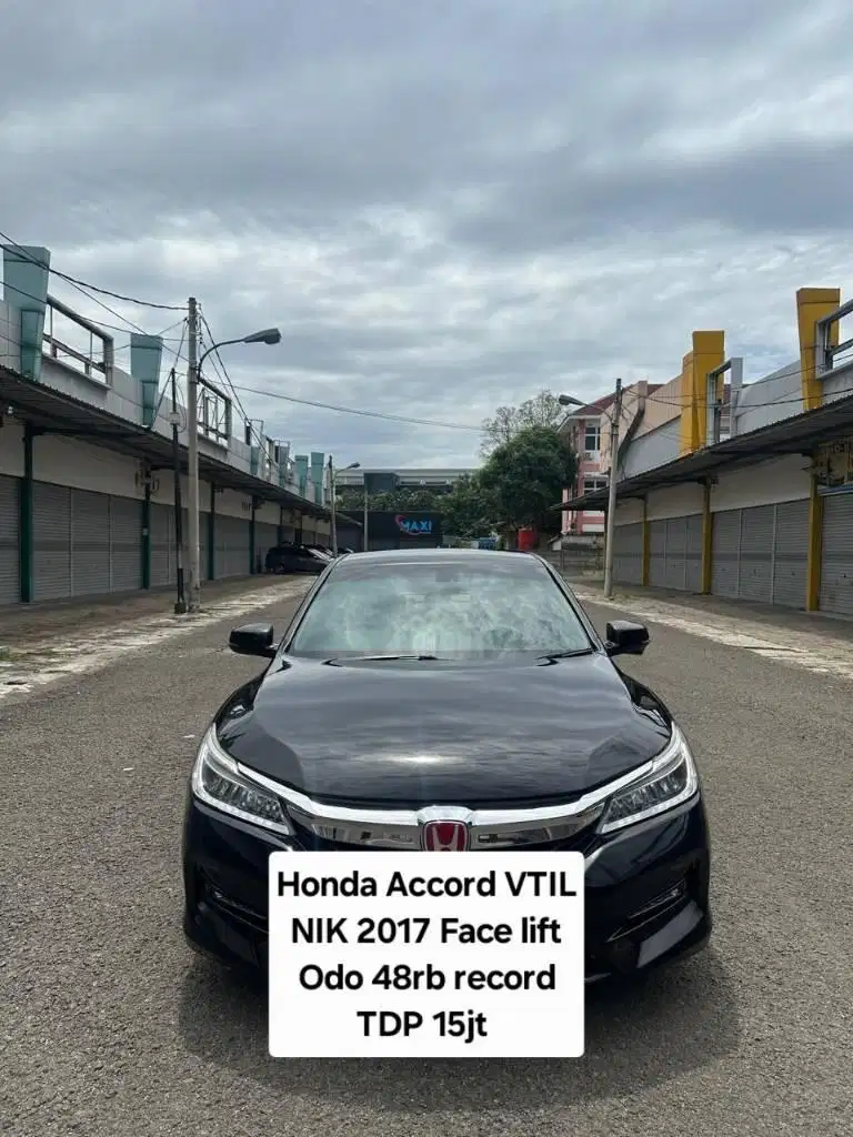 Honda Accord 2017 Vtil odo 40rb 15jttdp antik 2018 - facelift 2016 / 2