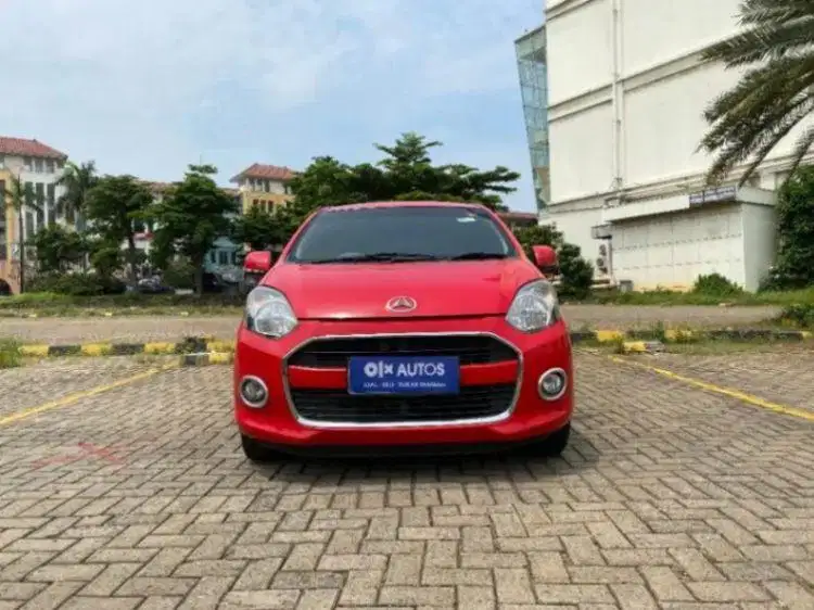 Pajak Panjang Daihatsu Ayla 1.0 X Bensin-AT 2016 Merah KIJ