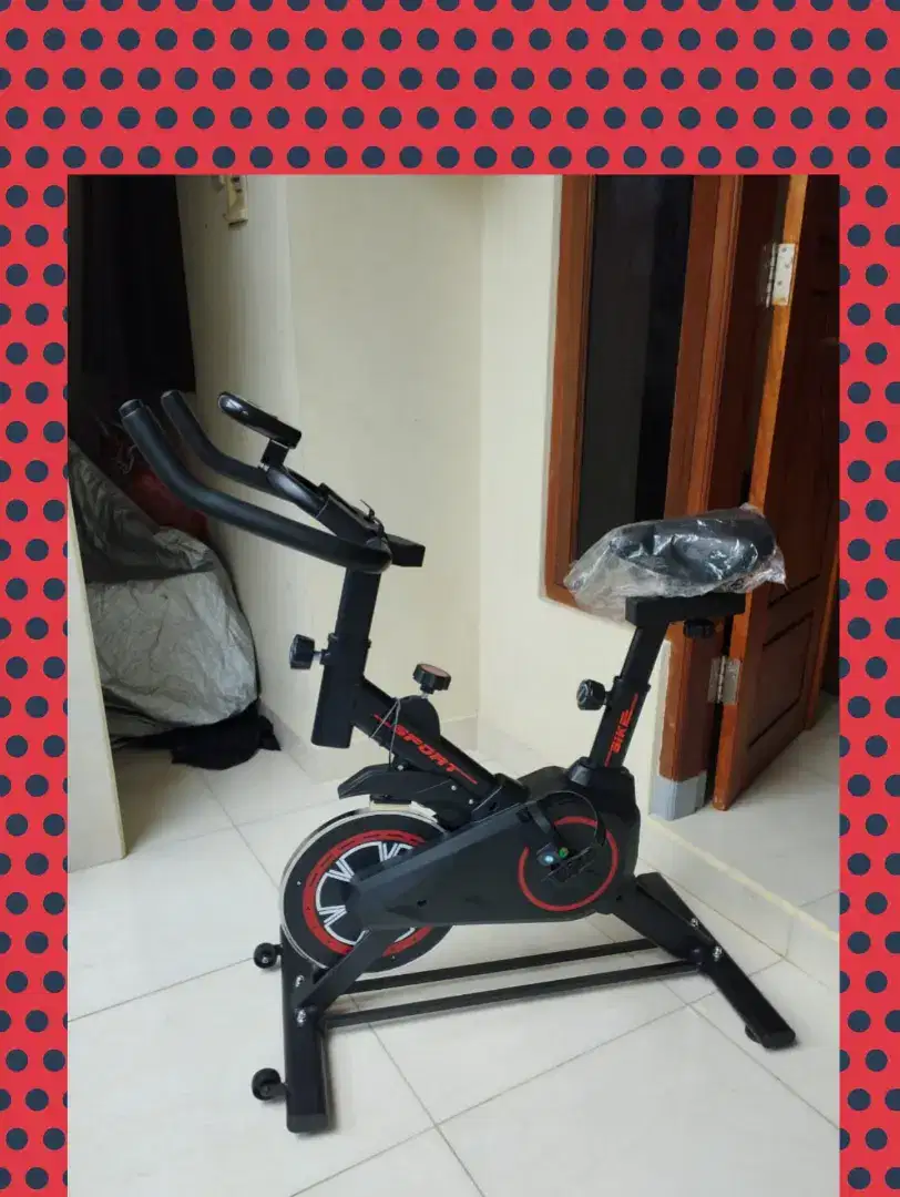 Sepeda statis Spinning Bike MN alat olahraga ZFJ-587