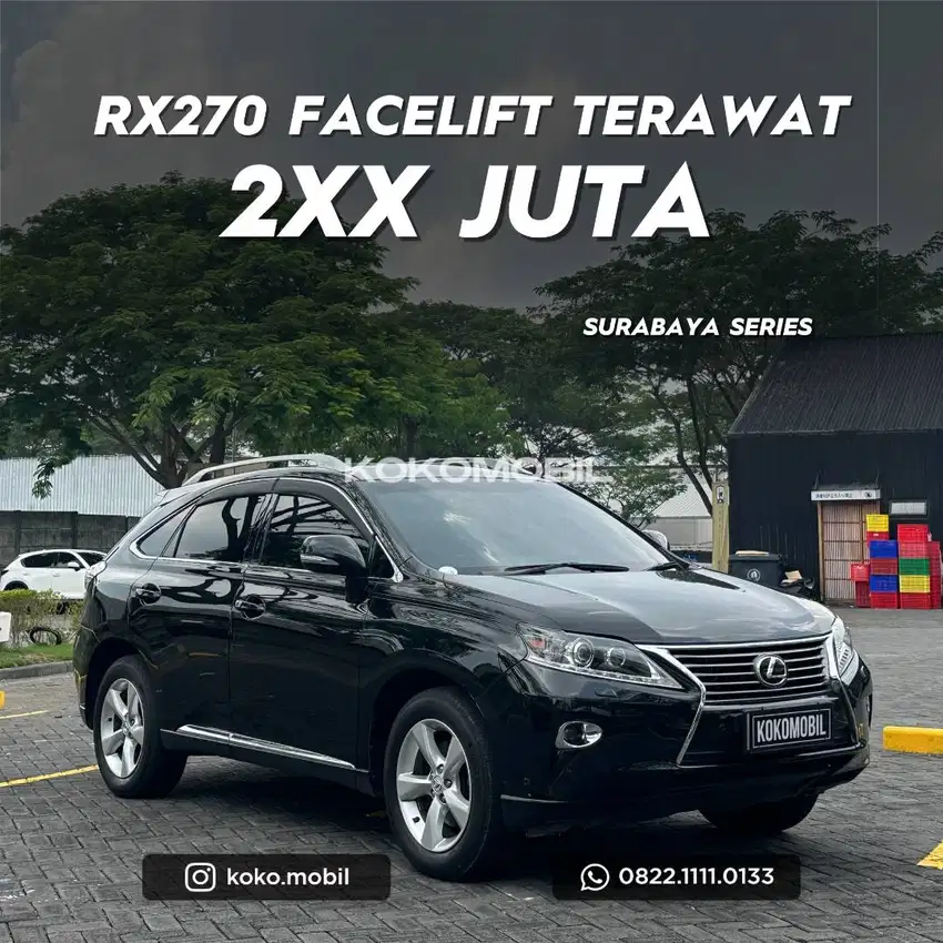 [KM 77RB] LEXUS RX270 HK VERSION 2012