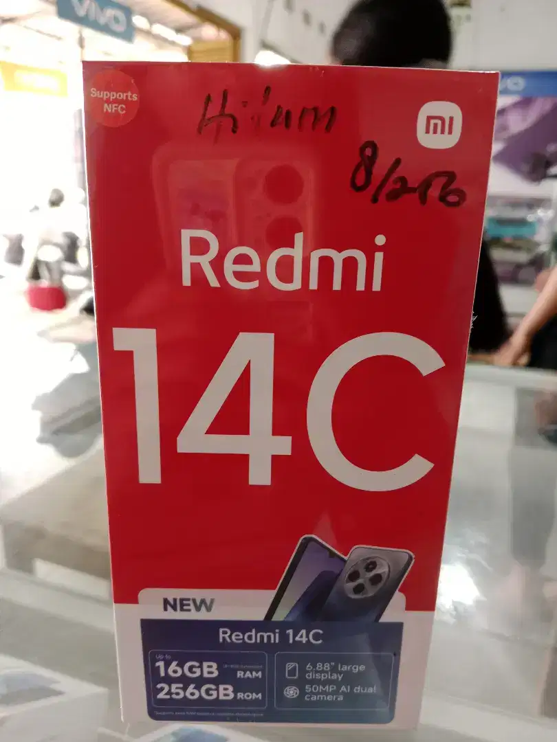 REDMI 14C RAM 8/128-256GB