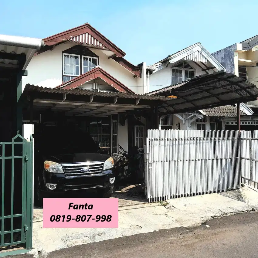 Rumah Sederhana 2 Lantai Harga Murah di Sektor 2 Bintaro FM-14070