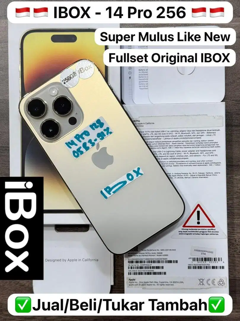 Iphone 14 pro 128gb second ibox