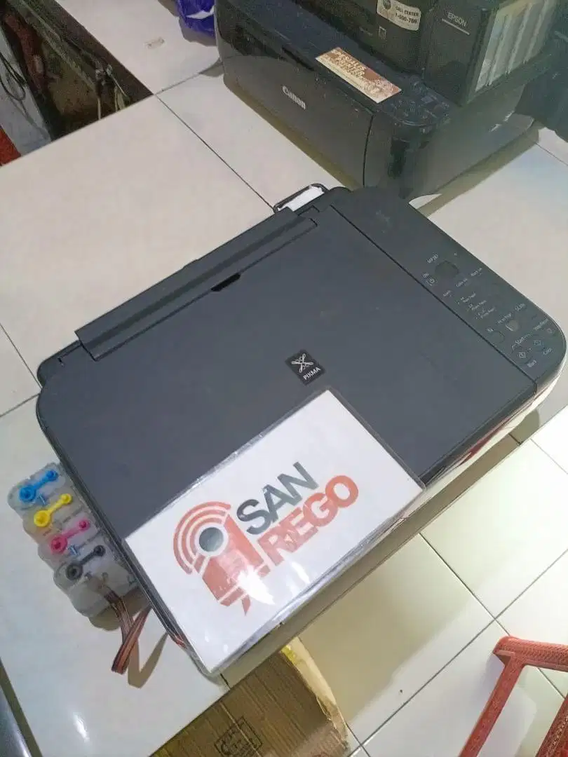 JUAL! PRINTER CANON SCANCOPY SUDAH INFUS