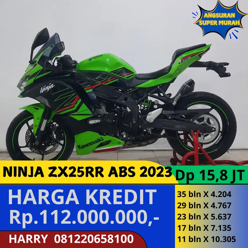 Kawasaki NINJA ZX25R ABS th 2023 Gress Cakepp Bossku