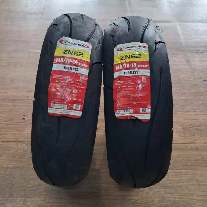 ZENEOS ZN62 T/L 140/70 RING 14 M/C 62P (HARGA PROMO)