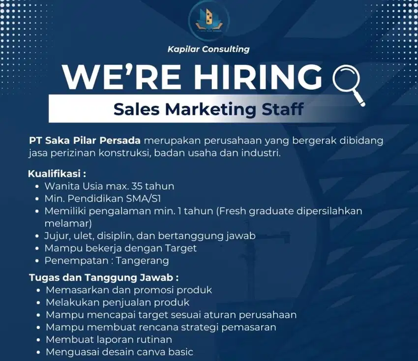 Sales Marketing Staff