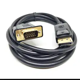 Kabel DP to VGA 1,8m Kabel Display Port ke VGA