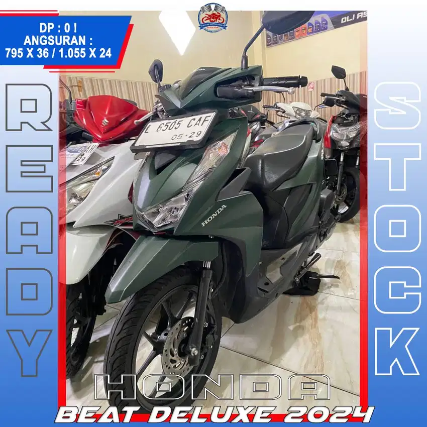 HONDA BEAT DELUXE 2024 MONGGO GAS MASZEHH HIKMAH MOTOR KEPUH