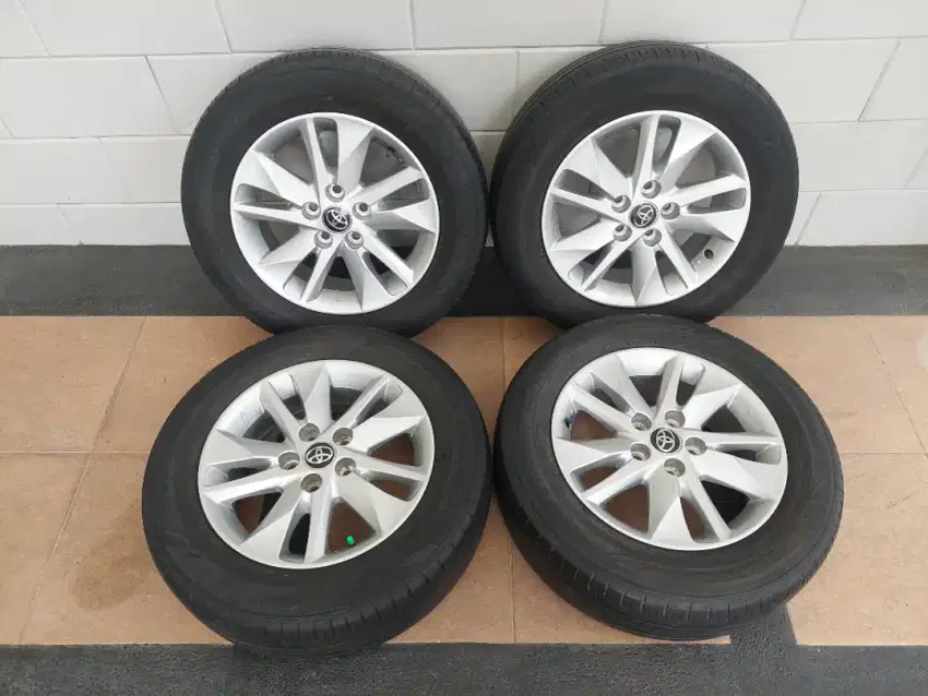 MURAH POL 4 VELG INNOVA REBORN +BAN BS TURANZA Th21 205/65R16SiapPakai