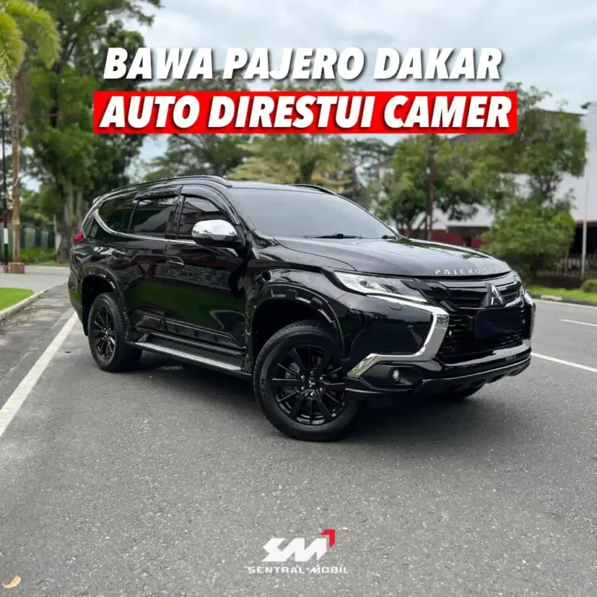 MITSUBISHI PAJERO DAKAR ROCKFORD HITAM 2019