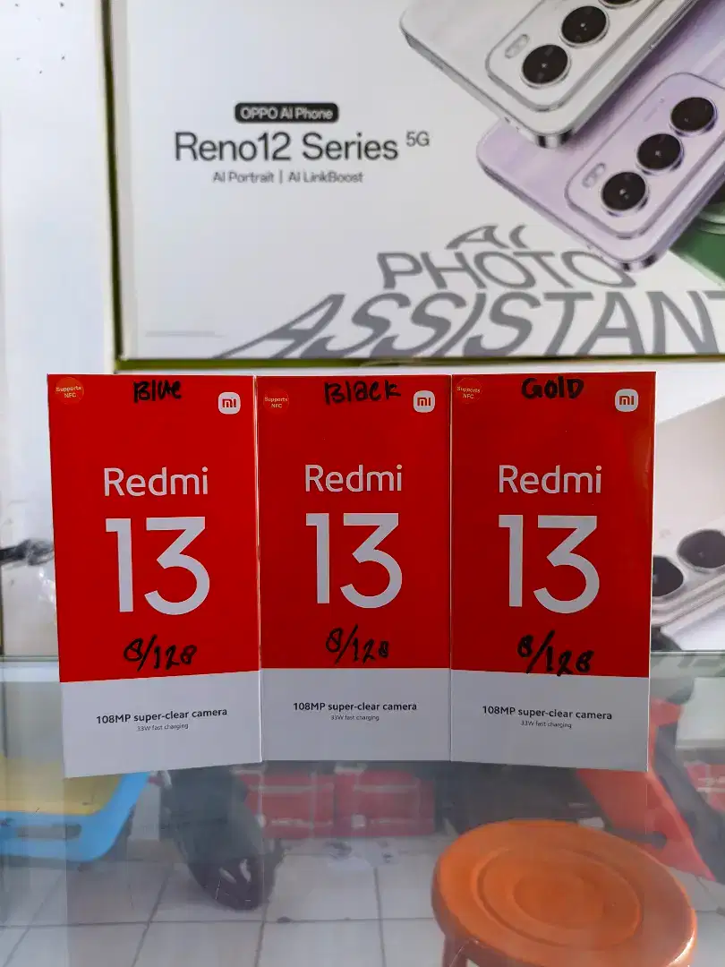 New Redmi 13 (8/128) Barang Baru Resmi (Cilandak)