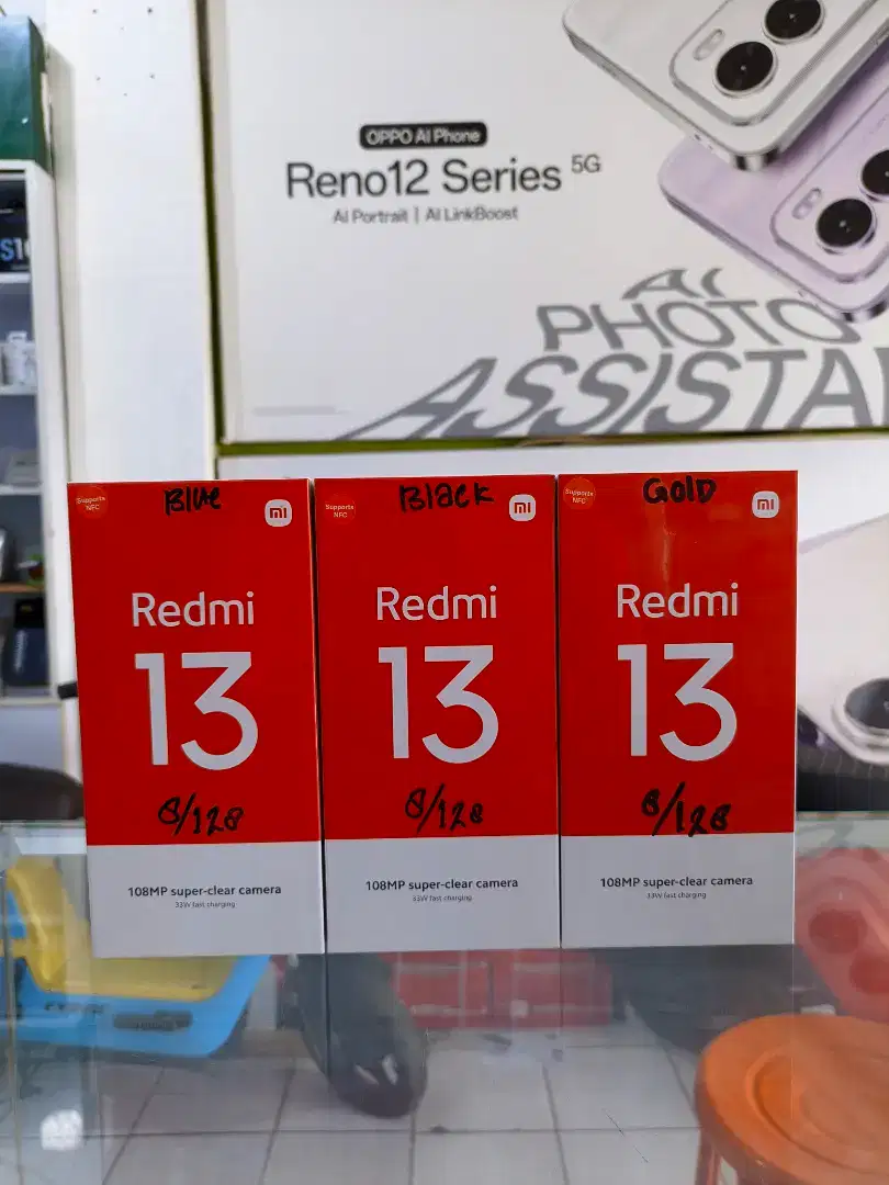 New Redmi 13 (8/128) Barang Baru Resmi (Pesanggrahan)