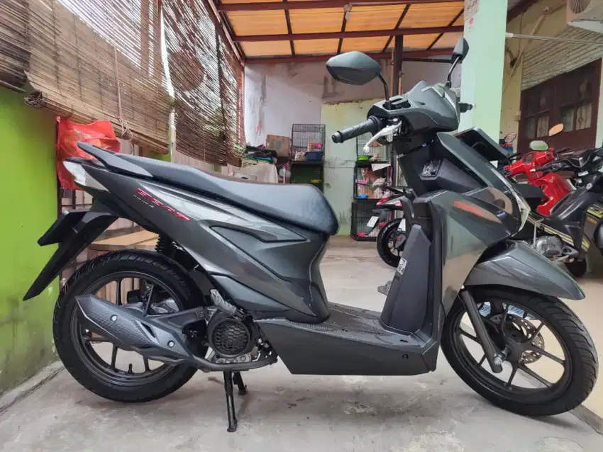 BARU 4 BLN NEW HONDA BEAT DELUXE ALARM 2024 DI CILEDUG HRG PAS ORI