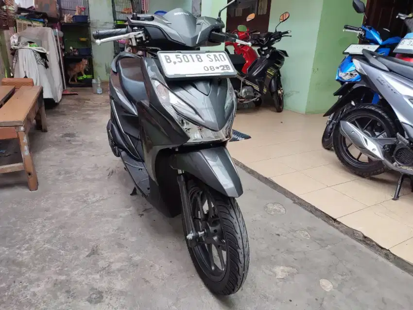 BLN 8 NEW HONDA BEAT DELUXE ALARM 2024 DI CILEDUG HRG PAS LIKE NEW