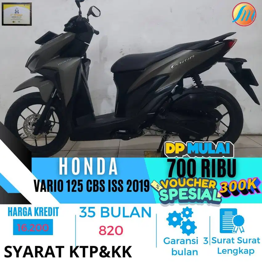 VARIO 125 CBS ISS JUAL CEPAT CASH&KREDIT FREE VOCHER 300K