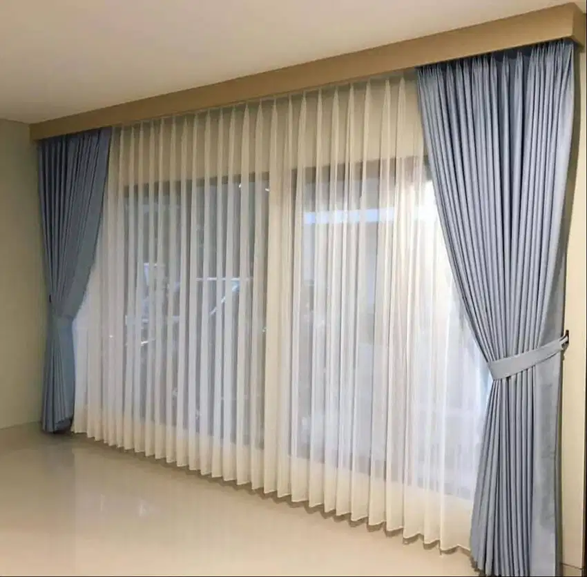 Jual Gorden Tirai Roller Blind/Roll/Vertical/Vertikal Gordyn Hordeng