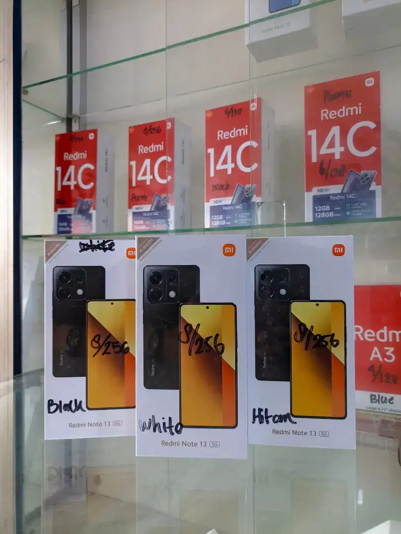 New Redmi Note 13 5G (8/256) Barang Baru Resmi (Serpong Utara)